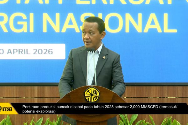 Menteri Energi dan Sumber Daya Mineral (ESDM), Bahlil Lahadalia