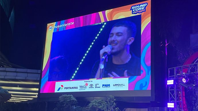 Aziz Hedra Tampil Memukau di Soundcore Unplugged Nusantara TV <b>(NTV News/ Tasya)</b>