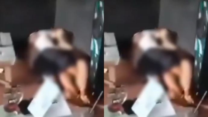 Masih Pake Baju Seragam, Pemilik Warung Ini Geram Lihat Sejoli Tiduran Sambil Pelukan