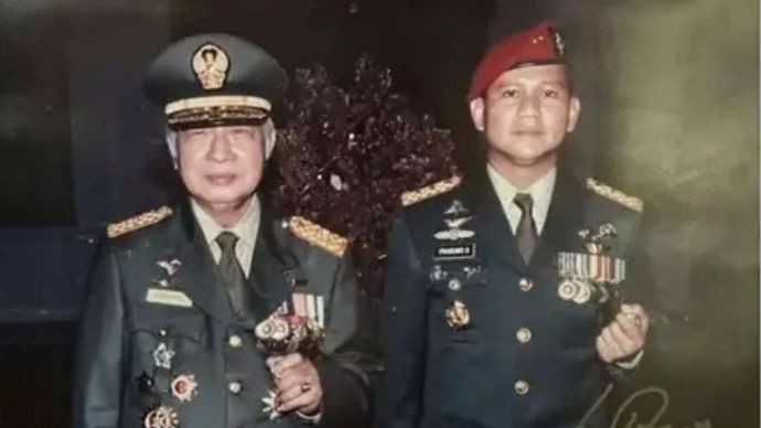 Prabowo dan Soeharto