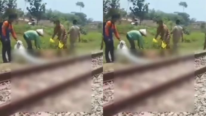 Viral Petani di Cilacap Tertabrak Kereta Api Hingga Tewas