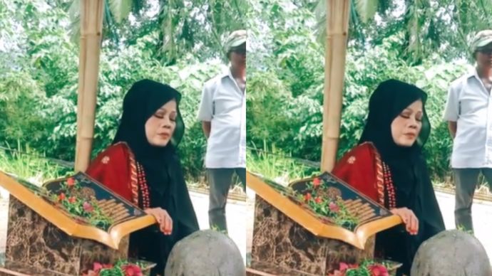 Penyanyi Ini Kena Hujat Netizen Usai Bikin Video Klip di Makam Nia Gadis Penjual Gorengan