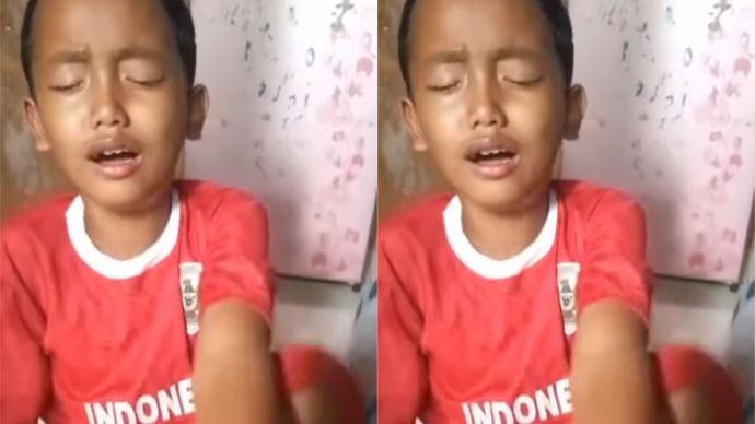 STY Dipecat Jadi Pelatih Timnas Indonesia, Bocah Ini Nangis Kejer