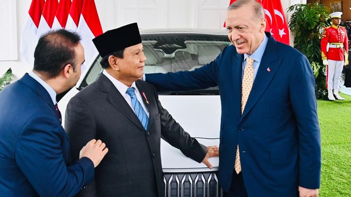 Erdogan Beri Prabowo Mobil Listrik TOGG <b>(Biro Pers Presiden)</b>