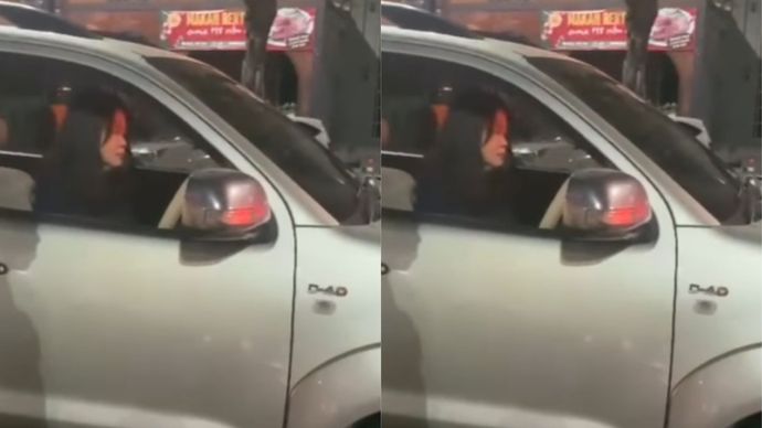 Viral Wanita Pengemudi Mobil Fortuner Diduga Mabuk Tabrak 2 Mobil di PIK 1