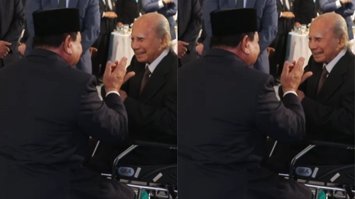 Prabowo Subianto dan Emil Salim