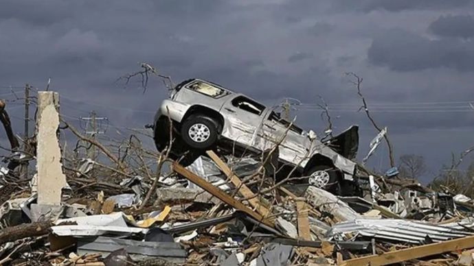 7 Orang Tewas Usai Amerika Serikat Diterjang Tornado