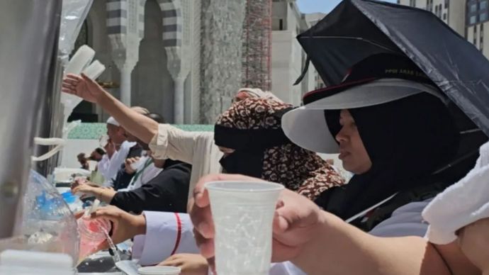 Cuaca Panas di Arab Saudi