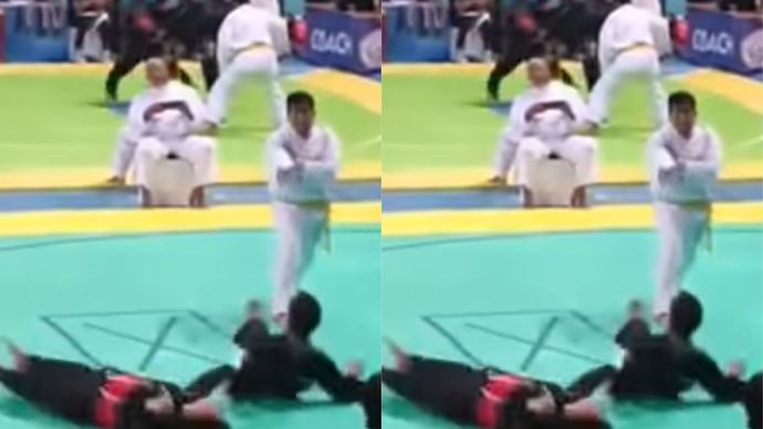 Viral Atlet Muda Pencak Silat Kejang saat Tanding Hingga Penonton Histeris