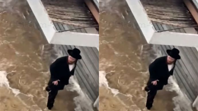 Israel DIlanda Banjir dan Longsor