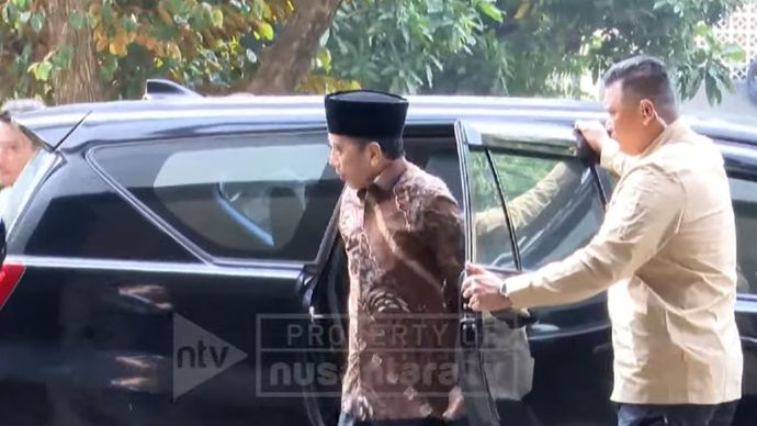 Jokowi Tiba di Bareskrim Polri