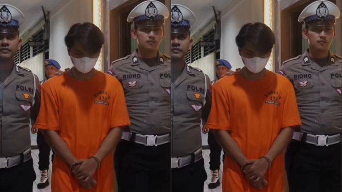 Tampang Tersangka yang Tabrak Mahasiswa UGM Hingga Tewas