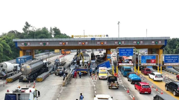Jasa Marga Percepat Evakuasi Kecelakaan di Gerbang Tol Ciawi 2
