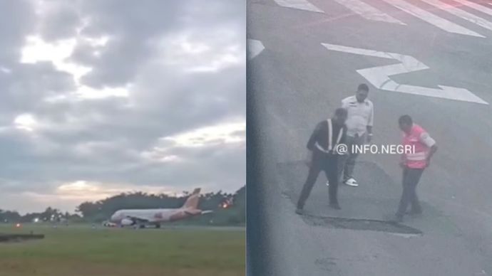 Viral! Super Air Jet Batal Lepas Landas, Dugaan Masalah Landasan Pacu