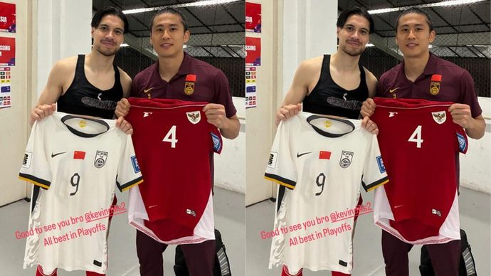 Kevin Diks dan Zhang Yuning