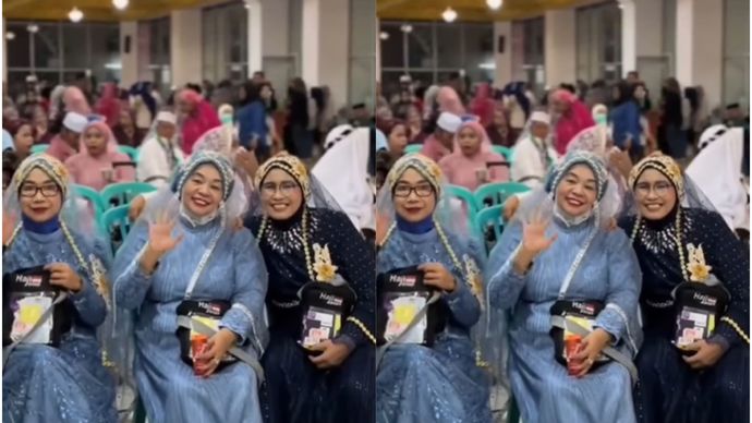 Kedatangan Jemaah Haji Asal Sulawesi, Dandan dan Full Pakai Emas