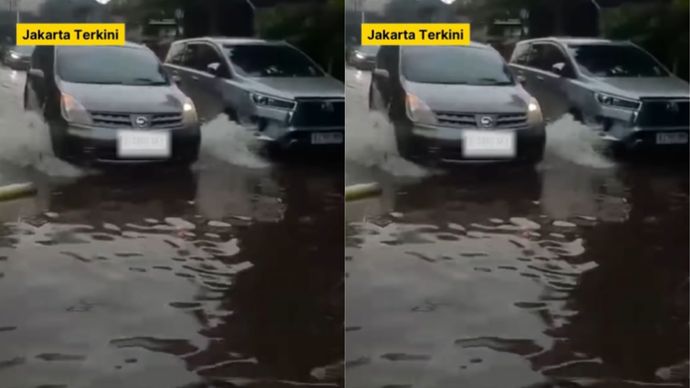 Banjir Terjang Kawasan Jalan Pulo Raya Jakarta Selatan