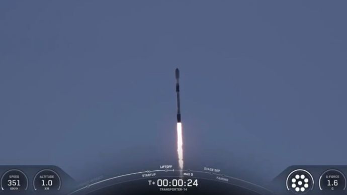 Momen Bersejarah! Unhan RI Luncurkan Satelit Perdana RIDU-SAT 1 dari California