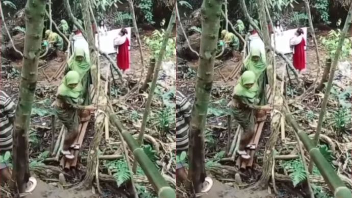 Air Ajaib dari Akar Beringin Diserbu Warga Tangerang, Diyakini Bawa Berkar