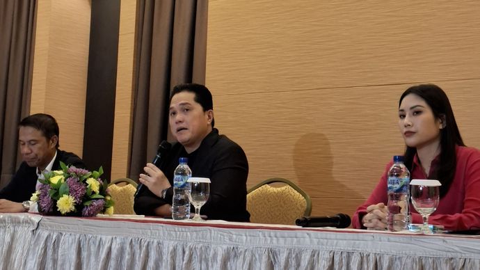 Ketua Umum PSSI, Erick Thohir