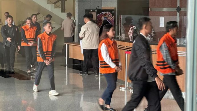 KPK Tangkap 4 Tersangka Tersisa di Kasus Pemerasan Izin Kerja TKA