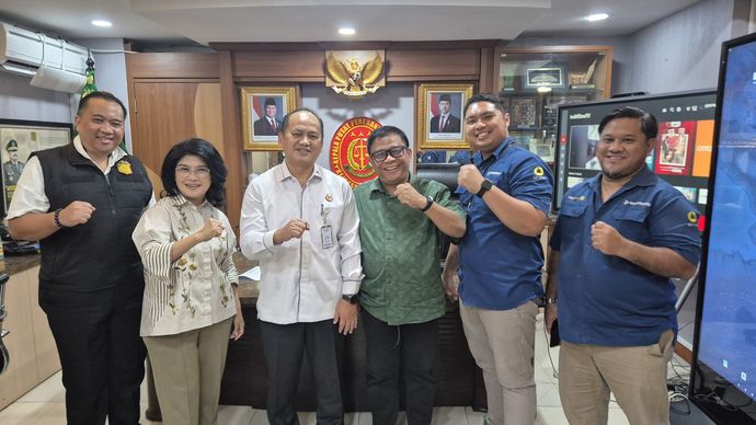 Audiensi Kejaksaan Agung dengan Nusantara TV