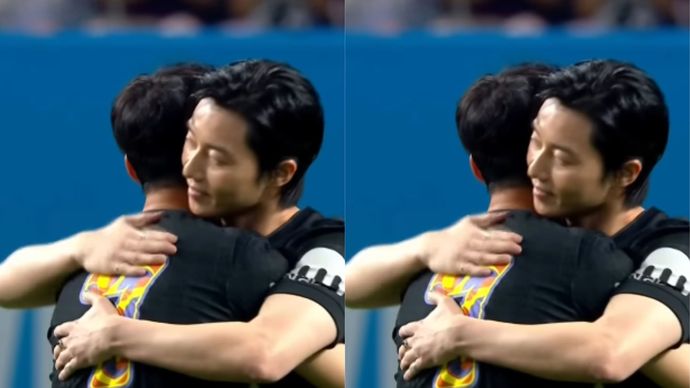 Son Heung Min dan Park Seo Joon