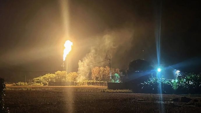 Polda Jabar Sebut 2 Orang Alami Luka Bakar Akibat Pertamina EP Subang Meledak