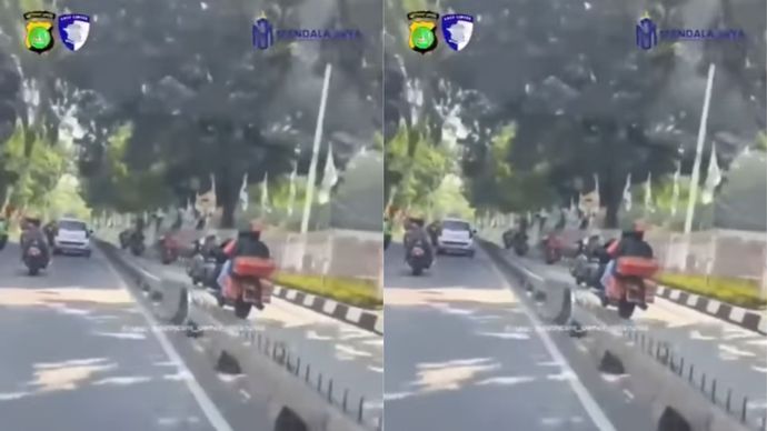 Viral Rombongan Moge Masuk Jalur Busway di Jakbar Ditilang E-TLE