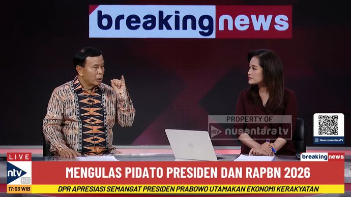 Preskom NT Corp, Nurdin Tampubolon Mengulas Pidato Presiden Prabowo dan RAPBN 2026