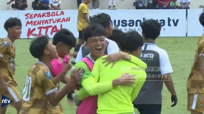 Hasil Nusantara Open U-16: Dewa United dan Chonburi FC Dipastikan ke Final