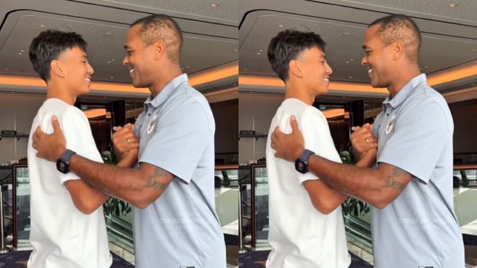 Adrian Wibowo dan Patrick Kluivert