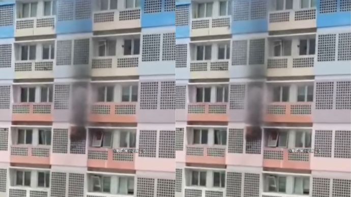 Viral Kebakaran di Apartemen Margonda Residence, Penghuni Berhamburan Keluar
