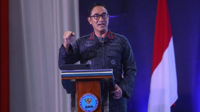 Kepala BNN, Komjen Pol Suyudi Ario Seto