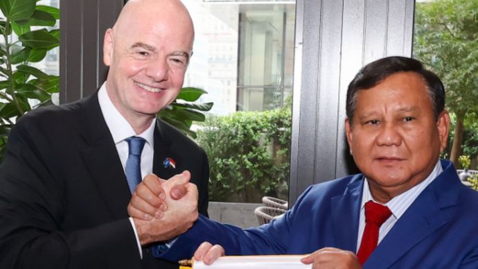 Gianni Infantino dan Prabowo