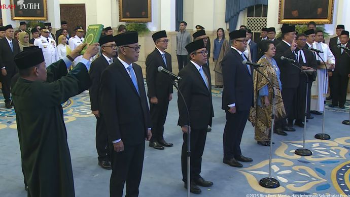 Prabowo Subianto Lantik 10 Dubes Baru