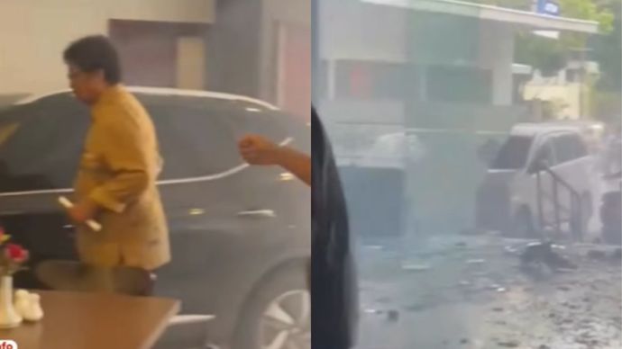 Viral Mobil Listrik Tabrak Lobby Hotel di Klaten Hingga Pengunjung Berhamburan