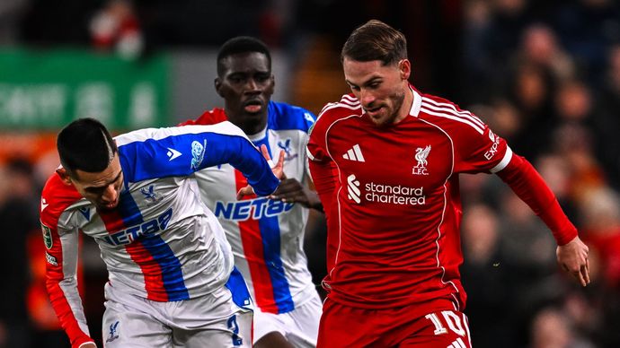 Duel Liverpool vs Crystal Palace