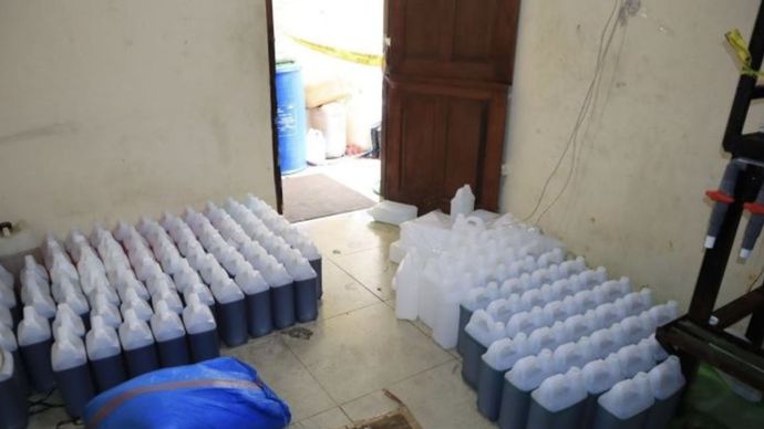Omzet Rp1 Miliar, Industri Sabun Cair Palsu di Bekasi Dibongkar Polisi