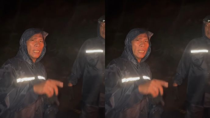 Mobil Rombongan Bupati Tapteng Masinton Pasaribu Tertimpa Longsor