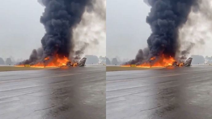 Legenda NASCAR Greg Biffle Tewas Usai Jet Pribadi Jatuh dan Meledak