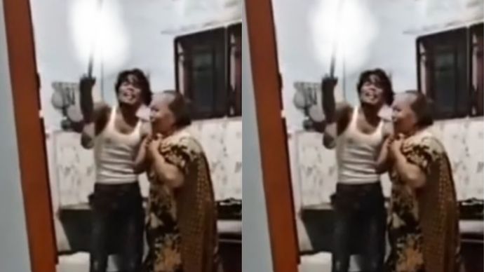 Viral Pelaku Pencurian Sandra Lansia Usai Aksinya Kepergok Warga