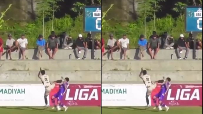 PSSI DIY Sanksi Dwi Pilihanto Bermain Seumur Hidup Usai Tendang Wajah Lawan