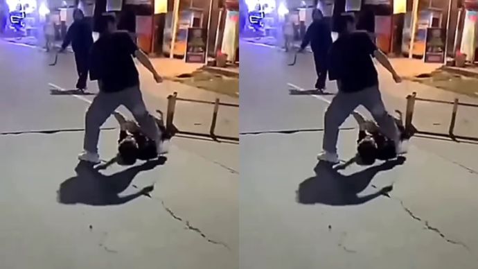 Begal Gagal Beraksi Usai Pelaku Ditabrak Suami Korban Saat Istri Cari Makanan Sahur