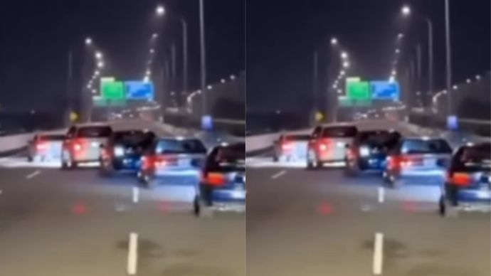 Pengemudi Mobil Zigzag di Tol Becakayu Minta Maaf