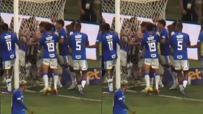 Kericuhan Warnai Laga Cruzeiro vs Atletico Mineiro di Final Campeonato Mineiro 2026
