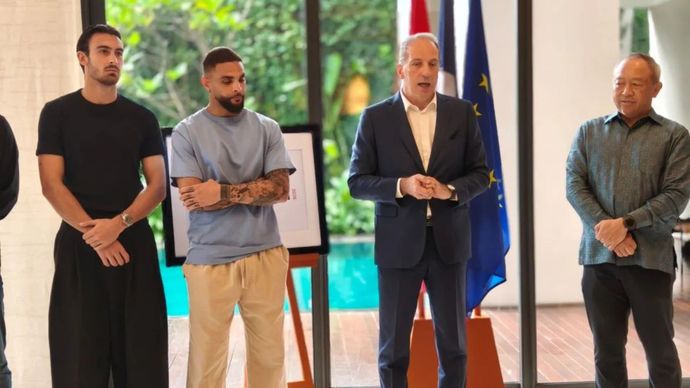 Persib Bandung Jalin Diplomasi Sepakbola dengan Dubes Prancis