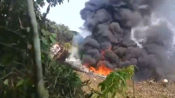 Korban Tewas Kecelakaan Pesawat Militer Kolombia Bertambah Jadi 66 Orang