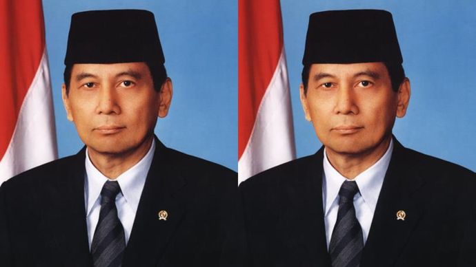 Menteri Pertahanan (Menhan) era Presiden Abdurrahman Wahid (Gus Dur) dan Susilo Bambang Yudhoyono (SBY), Juwono Sudarsono