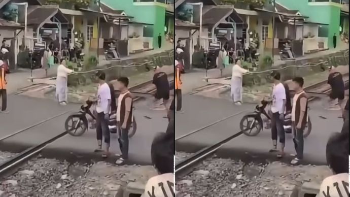 KAI Tempuh Jalur Hukum Atas Aksi Pemalangan Rel di Bandar lampung ke Polisi